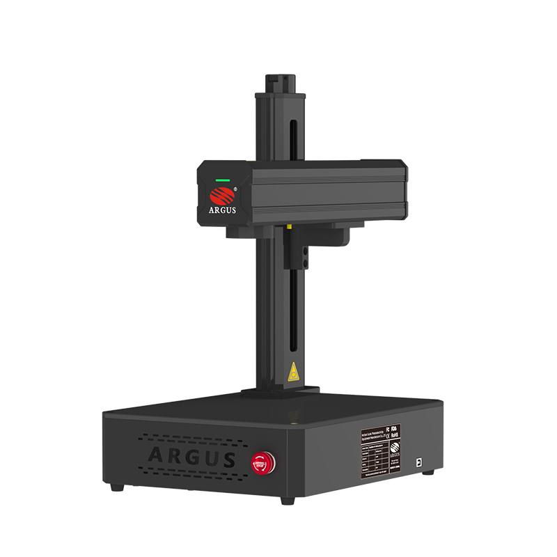 ARGUS New Portable Fiber Laser Marking Machine Lightweight And Small Size Plastic Metal Acrylic 30w Fiber Marking 50w