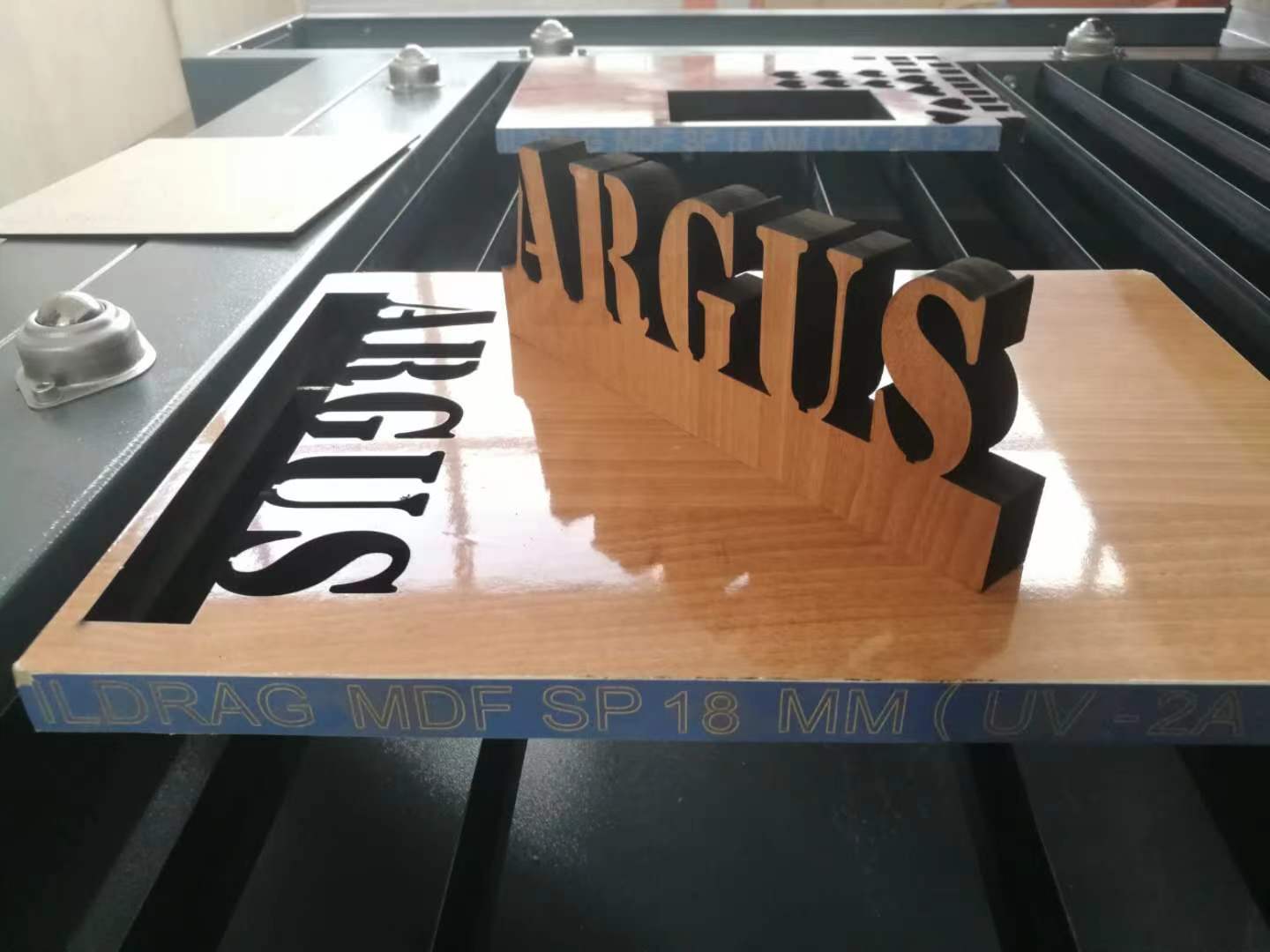 Wood Cutting with CO2 Laser Cutting Machine ARGUS 1325 300W -Argus Laser manufacturer 