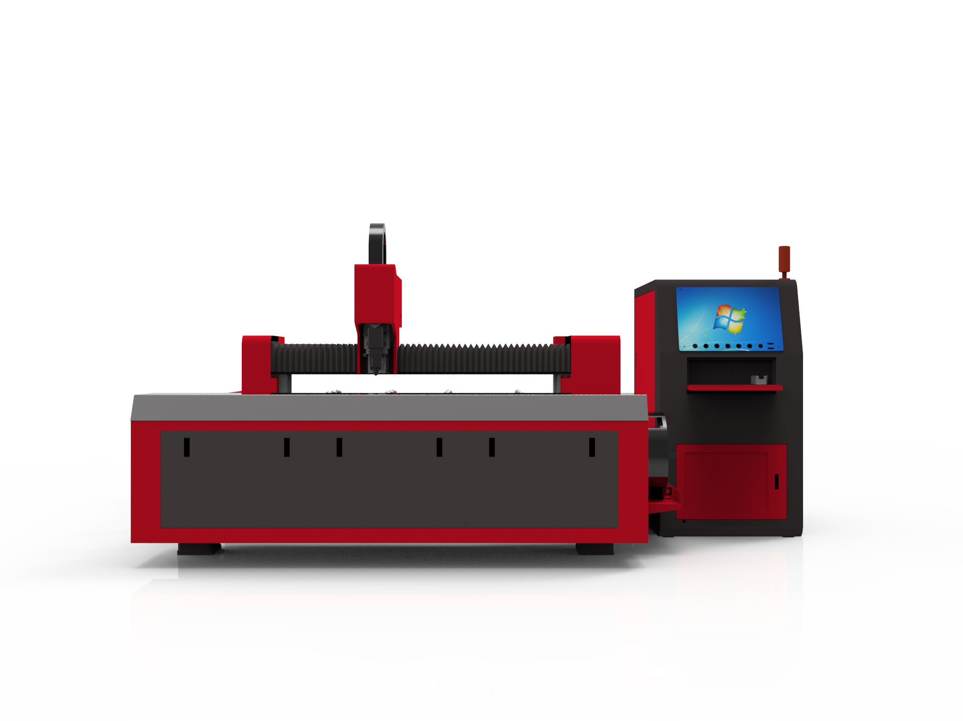 6000w Metal sheet plate Fiber Laser Cutting Machine