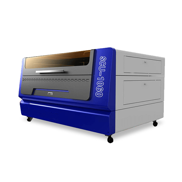 CCD 1060 CO2 Laser Cutting Machine Printed Label Laser Cutter