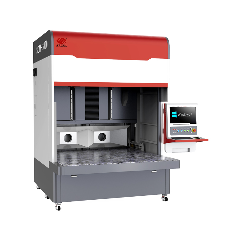 ARGUS 3D Dynamic Focusing LED Panel Light LGP Laser Dotting Machine SCM3000 for Advertising Industry Non-metal Materials Marking