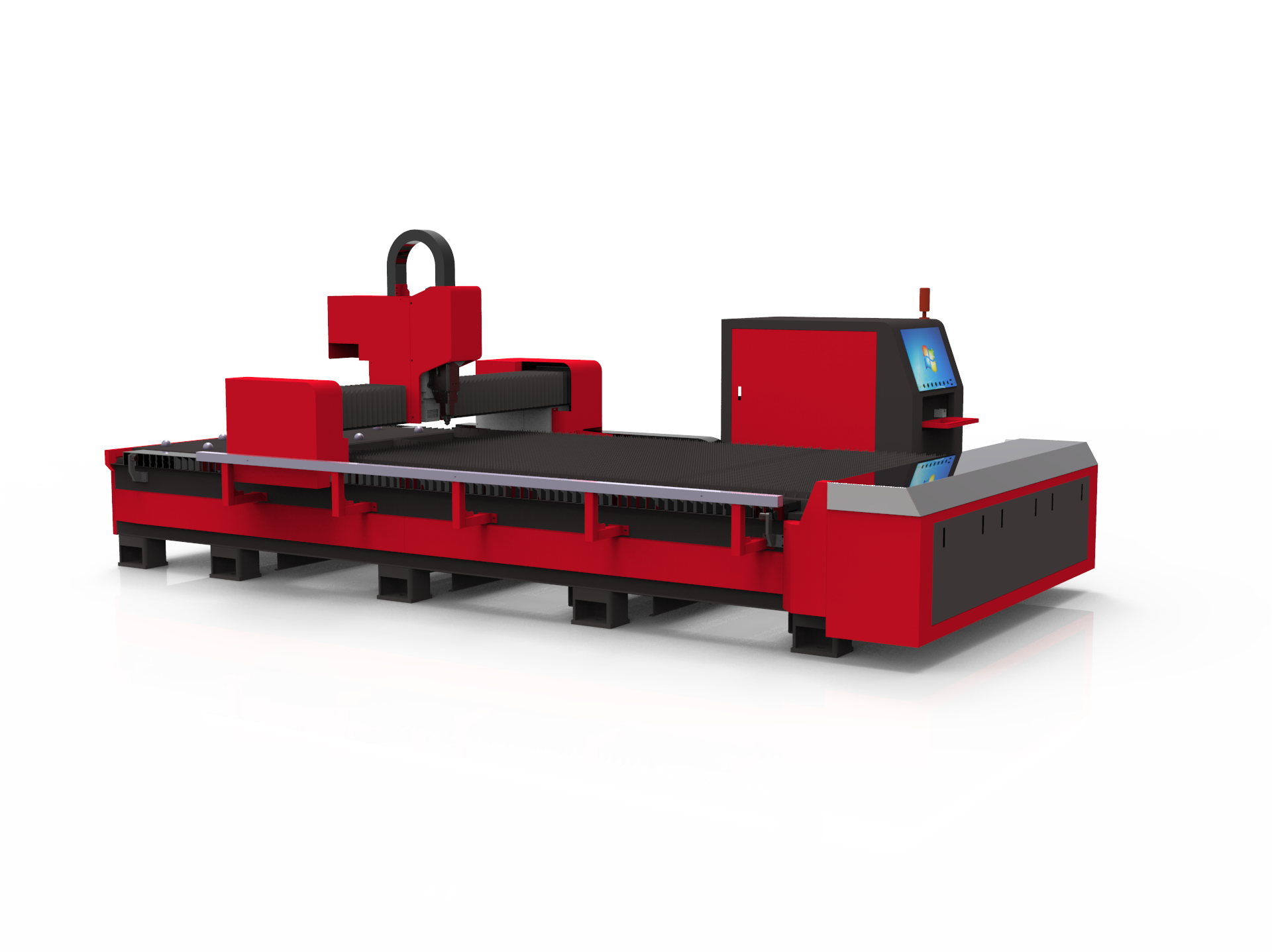 Flatbed Metal laser Cutting machine Fiber Laser up to 20kW