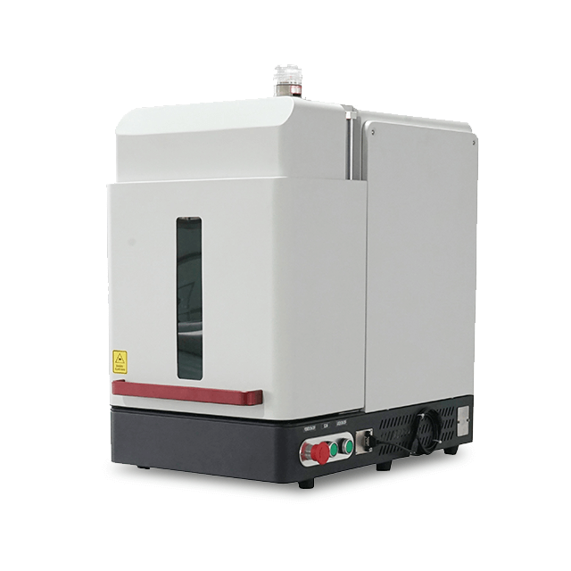 Mini Enclosed Metal Fiber Laser Marking Engraving Machine
