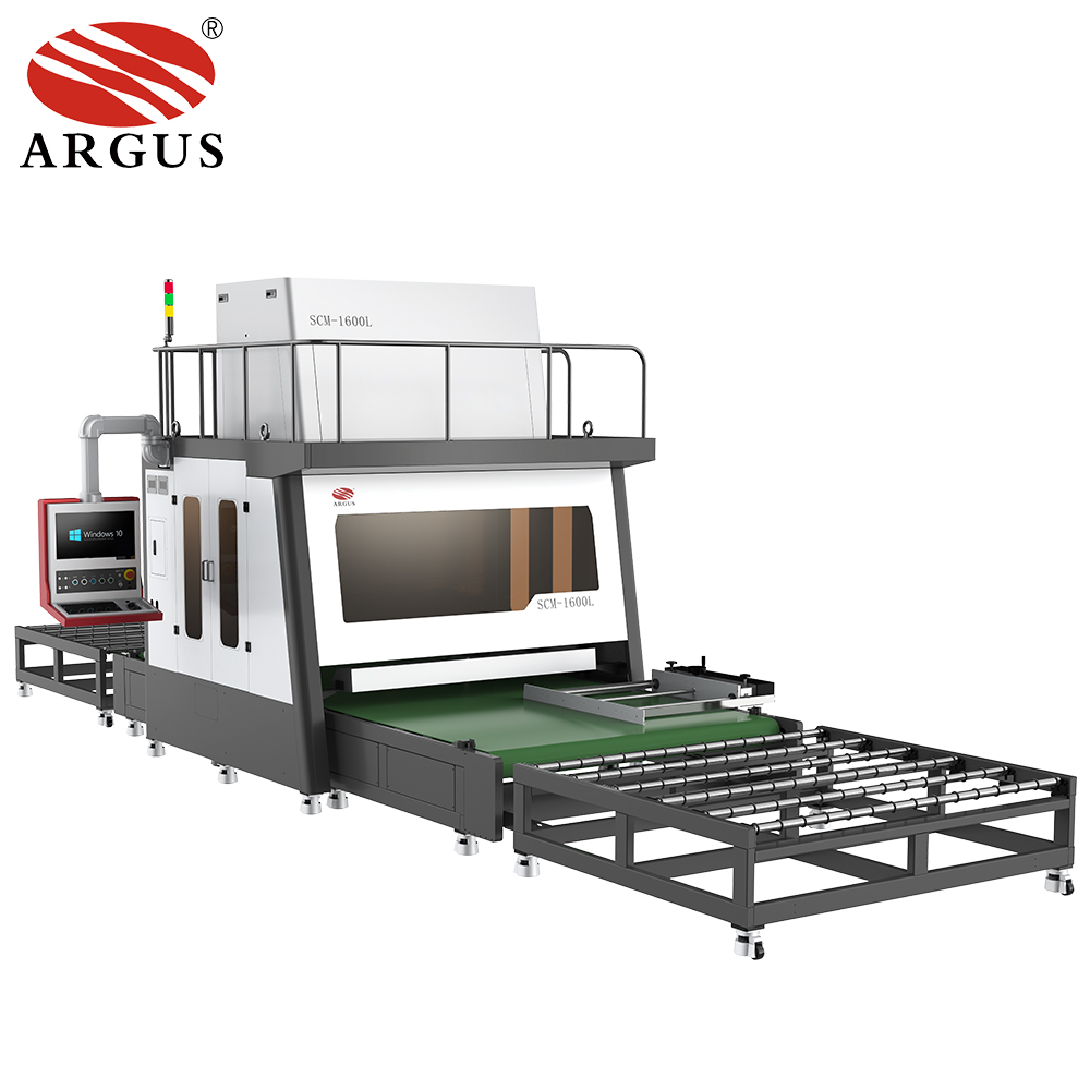 ARGUS Automatic LGP Laser Dotting Machine SCM1600L With Guide Rail Co2 Laser Marker Large Format TV/Backlight Ultra Slim Light Box